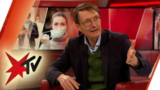 Keine Maskenpflicht mehr: Karl Lauterbach zur aktuellen Corona-Lage | stern TV