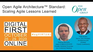 Open Agile Architecture™ Standard: Scaling Agile Lessons Learned