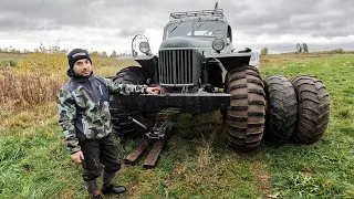 Ставим 10 колёс на ЗИЛ-157! Поплывёт?