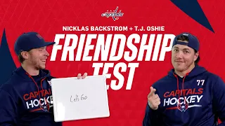 Friendship Test | Nicklas Backstrom and T.J. Oshie