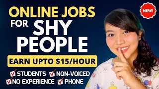 KUMITA NG P848/HR: Online Jobs for INTROVERT | NO EXPERIENCE, NON-VOICE & Pwede sa STUDENTS & PHONE!