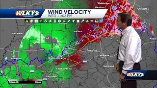 Severe weather threat: High winds, hail, isolated tornado all possible Wednesday night