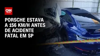 Porsche estava a 156 km/h antes de acidente fatal | BRASIL MEIO-DIA