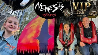 ALTON TOWERS Nemesis Reborn VIP EVENT Vlog 4th May 2024