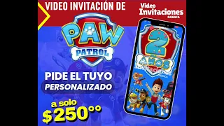 Video Invitación PawPatrol