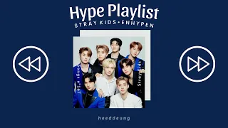 s t r a y  k i d s • e n h y p e n ~ hype playlist