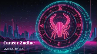 Cancer  Zodiac //  Synthwave Mix 80s