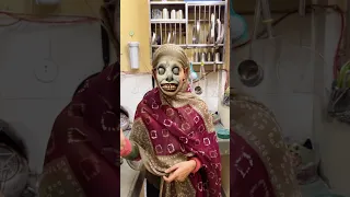 Ye maid hai ya bhootni 😱☠️👹🥶 #horrorstories #shorts #bhoot #ghost