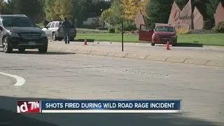 Shots fired during wild road range incident