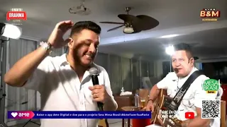 Live do BRUNO e MARRONE: Bruno chorando 🤣