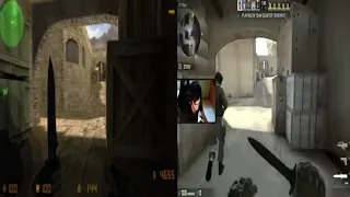 CSGO VS CS1.6 CHLENIX NAVI MARKELOFF VS SCREAM 1 TAP ACE