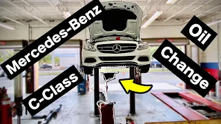 How To | 2014-2021 | Mercedes C-Class Oil Change | Diy