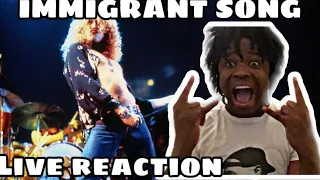 THIS SONG IS CRAZY-Led Zeppelin - Immigrant Song (Live 1972) (Official Video) REACTION