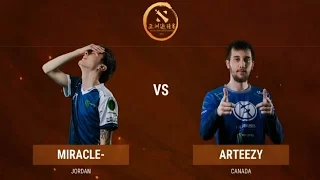 ТУРНИР 1 НА 1. MIRACLE VS ARTEEZY| DAC 2017