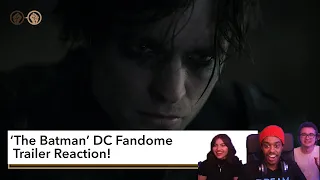 The Batman - DC Fandome Teaser Trailer Reaction