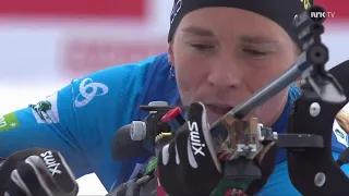 Biathlon World Cup 20-21 round 7, relay women (Norwegian commentary)