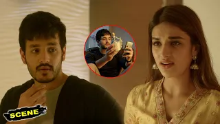 Nidhhi Agerwal Love Irritates Akhil Akkineni | Maanidan(Mr. Majnu) Tamil Movie Scenes