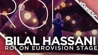 Bilal Hassani - Roi - on the Eurovision 2019 3D Stage