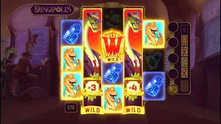 Dinopolis Slot Machine Win - Review (Buy Feature)