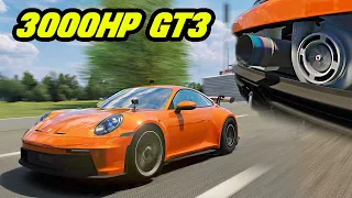 INSANE Porsche 911 GT3 BIG Turbo Build 3000HP | Assetto Corsa Driving Mod