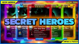 ✨ New Secret Heroes 🤫 (from Secret Summon 🌀) in Beta V66 [Part 2B] - Empires & Puzzles