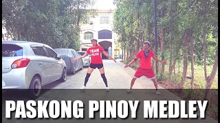 PASKONG PINOY MEDLEY #DjMKremix | Dancefitness by: NaMi Duo