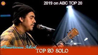 Alejandro Aranda “I Fall Apart” INCREDIBLE | American Idol 2019 TOP 20 Solo