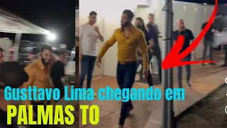 Gusttavo Lima chegando em Palmas TO - show do gusttavo lima em Palmas TO