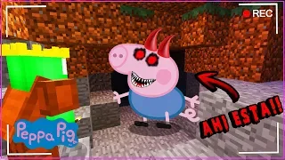 DO NOT INVOKE EVER GEORGE PIG .EXE Alone (Brother Peppa) - Minecraft 3:00 AM