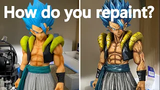 【ドラゴンボール】 How do you repaint?（ゴジータリペイント動画）