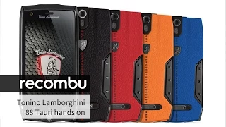 Tonino Lamborghini 88 Tauri phone hands on review | CES 2015