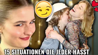 15 SITUATIONEN die JEDER hasst - LiDiRo reagiert #justleo #lidiro #fails