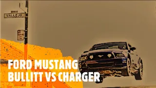 THE TOP CAR CHASE OF FORD MUSTANG BULLITT VS CHARGER  [2013]