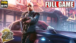 Shadow Warrior 2 Gameplay Walkthrough [Full Game Movie PC - All Cutscenes Longplay] No Commentary