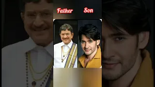 South Indian actors real father and son #youtubeshorts #trendingshorts #sabscribe #now