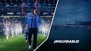 ¡INOLVIDABLE! 🇺🇾 🇪🇪 Show de imagens na apresentação de Luis Suárez