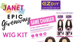 Janet Collection EZDIY Customized Wig Kit GIVEAWAY