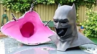 Molding a 3d Printed Batman Cowl!