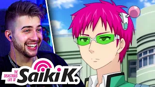 THIS ANIME IS TOO FUNNY!! Saiki K. Episode 1 REACTION + REVIEW