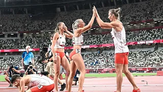 Poland wins Mixed 4x400M Relay Gold - Track & Field - 2021 Tokyo Summer Olympic Games