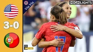 USA vs Portugal 3-0 Goals & Extended Highlights | September 3, 2019