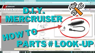 Mercruiser MAG MPI How to Find Boat Engine Parts Number DIY
