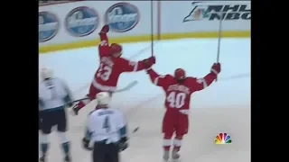 2007 Playoffs: SJ @ Det - Game 2 Highlights