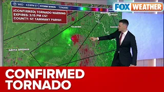 Tornado Confirmed on Ground in New Orleans