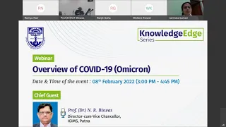 KnowledgeEdge Webinar Recording -  Overview of COVID 19 Omicron