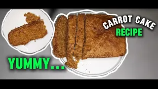 how to make a simple carrot 🥕 cake