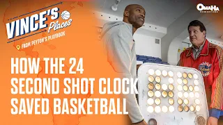 Vince Carter & Danny Schayes Learn How The 24 Second Shot Clock Saved Basketball | Vince's Places
