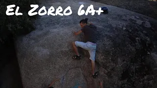 El Zorro 6A+ | Torrelodones Boulder | Sector la Cueva