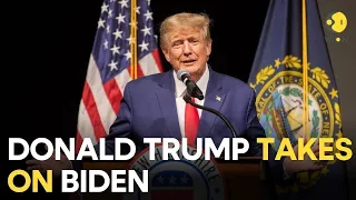 Trump Speech LIVE: Donald Trump lashes out at Joe Biden in New Hampshire | Donald Trump Live | WION