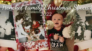 HENCKEL FAMILY CHRISTMAS VLOG 2022 | Baby's First Christmas! | Holidays w/ a Newborn & Toddler
